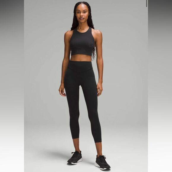 Lululemon Wunder Under SmoothCover High Rise Leggings 25” Tights Pants Black 10 - Picture 10 of 10